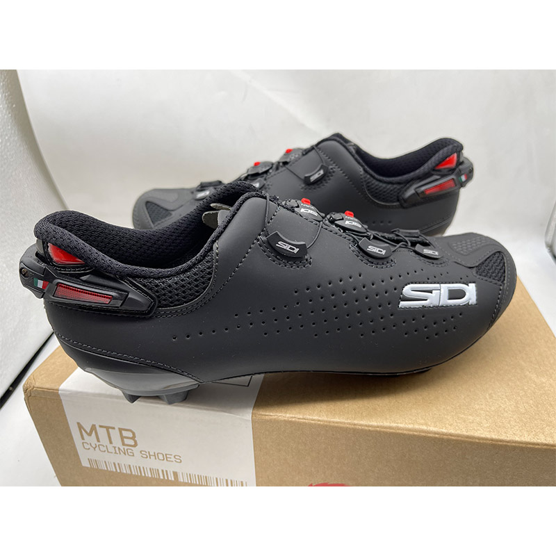SIDI TIGER 2 MTB Cycling Shoes Carbon sole Breathable Cross Country Mountain Bicycle Competition Sneakers Cleat shoes